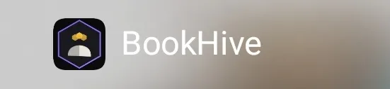 BookHive logo and wordmark